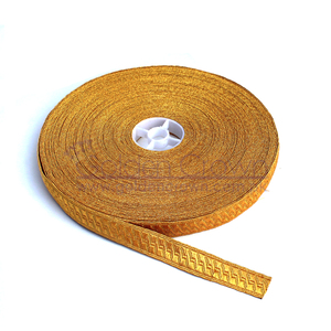 ลูกไม้ถัก Mylar สีทองคุณภาพสูง - Product Image 1