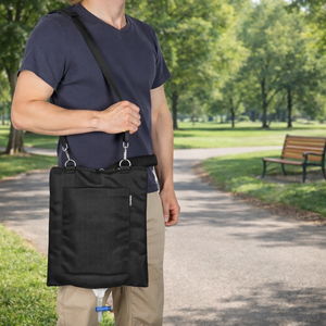 Support de poche personnalisé pour poche de drainage de cathéter avec bandoulière réglable pour usage médical - Product Image 1