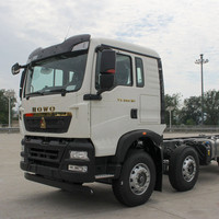 Truk Dump Tipper HOWO TX 10 Roda, Mesin Weichai Diesel 6X6, Stir Kiri, Kondisi Bagus, Merek China, Dijual