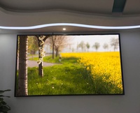 Panel tampilan LED 1.86mm Pitch piksel halus P1.86 dinding Video dengan layar LED tetap Harga kompetitif