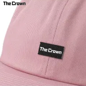 Custom Logo 6 Panel Structured <b>Flat</b> Brim <b>Cap</b> Wholesale Bulk Pink Woven Label Hat Streetwear Snapback Manufacturer - Product Image 2