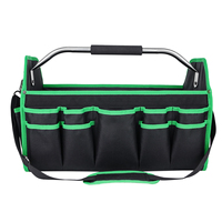 Sacs à outils professionnels robustes à ouverture supérieure pour hommes, organisateur pliable, sacs à outils d'électricien, mochila para herramientas