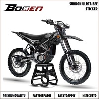 Kit d'autocollants personnalisés Surron Ultra Bee, graphiques en vinyle, autocollant de protection de carrosserie, protection de panneau de moto, accessoires pour moto électrique tout-terrain