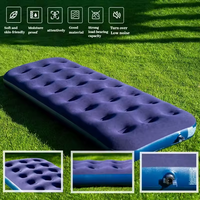 Lit d'air et matelas gonflable super épais moderne pour le camping, la chambre à coucher en plein air, l'utilisation au parc - Chaise longue pour dormir
