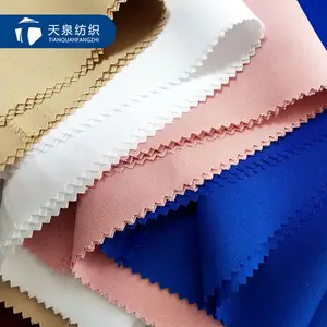 factory cheap price polyester minimatt /gabardine fabric for suit