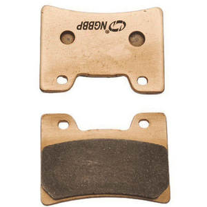 Pastillas de Freno Delanteras de Bronce Sinterizado Dorado NGBBP para Motocicleta Yamaha <span class=keywords><strong>FZR</strong></span> <span class=keywords><strong>600</strong></span> R TDM 850 <span class=keywords><strong>FZR</strong></span> 1000 EX Horquillas V-MAX 12 FJ 1200 - Product Image 2