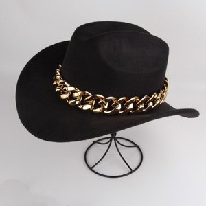 Chapeaux de cowboy unisexe tendance, style boutique, accessoires vestimentaires décontractés, vente en gros, broderie 3D - Product Image 1