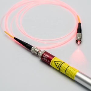 โมดูลไฟเบอร์เลเซอร์ใหม่ 10mW 20mW 50mW พร้อมแกนไฟเบอร์ 4m/9m/50m/105m ความยาวคลื่น 375-1064nm - Product Image 1
