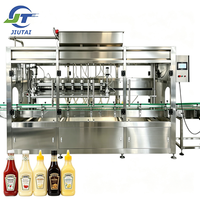 Machine de remplissage automatique à pompe à engrenages pour ketchup de tomate, mayonnaise, sauce aux huîtres, vinaigrette, qualité alimentaire