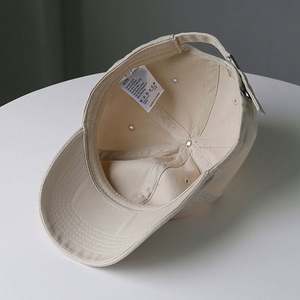 Venta al por mayor de calidad superior logotipo personalizado 100% algodón sin estructura papá sombreros suave superior personalizado gorras de béisbol - Product Image 5