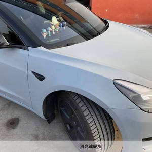 Prix d'usine Voiture ultra Mat Vinyle Cuirassé Gris Couleur Changeante Wraps <span class=keywords><strong>Film</strong></span> - Product Image 2