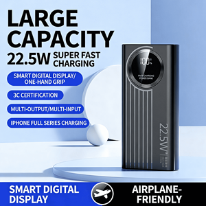 <span class=keywords><strong>Banco</strong></span> <span class=keywords><strong>de</strong></span> Energía Portátil <span class=keywords><strong>de</strong></span> 20000mAh 10000mAh, Carga Rápida <span class=keywords><strong>de</strong></span> 22.5W, 3 Salidas USB C PD, Pantalla Digital, Cargador <span class=keywords><strong>de</strong></span> Batería para Teléfono y Tableta - Product Image 2