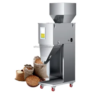 1KG Multi-function Rice Grain Coffee Powder Granules Weighing Racking Filling Machine