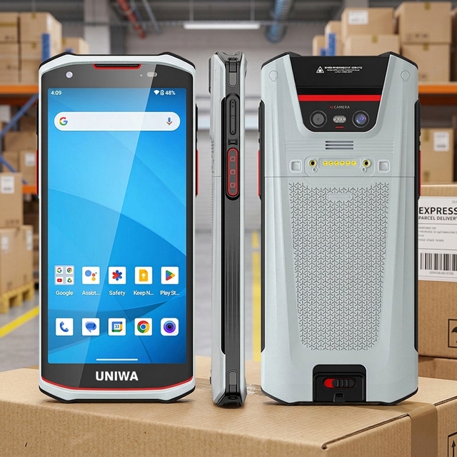 Handheld PDA Android 13 5G 6GB 128GB 5.5 Inch IP66 Waterproof Barcode Scanner PDAs for Express Parcel Delivery