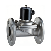 Vanne solénoïde BFA à 2 voies normalement fermée DN15-DN50 en acier inoxydable SS304, zéro fuite, grand débit, vanne de régulation de fluides