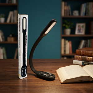 Lámpara de Lectura LED con Clip, Recargable por USB, Flexible, Directo de Fábrica, Blanca, para Uso en Dormitorio - Product Image 4