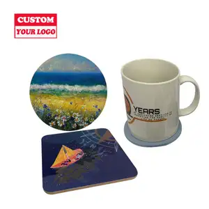 Factory Price Good Quality Sublimation Blanks Car Coasters Customized Ceramic Coasters
