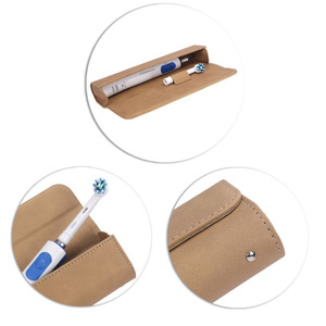Manufacturer supplies electric <b>toothbrush</b> <b>cases</b>, PU leather magnetic <b>toothbrush</b> bags, Korean-style minimalist <b>toothbrush</b> - Product Image 4