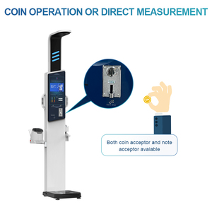 Báscula Médica/Personal Automática LEKA HW-V9 que Funciona con Monedas, Mide Altura/Peso/Grasa/<span class=keywords><strong>IMC</strong></span> con Precisión de 0.1 kg, Impresora Térmica, Interfaz RS232 - Product Image 3
