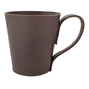 Fundas personalizadas de cuero para vasos de cerveza y bebidas, fundas sencillas y elegantes para vasos de uso doméstico, protectores creativos para vasos con - Product Image 4