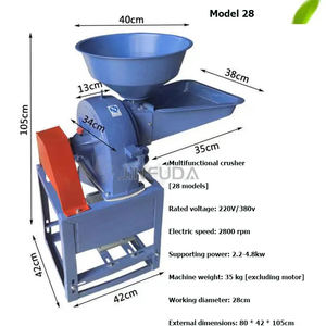 Machine à moudre la farine de qualité Machine à moudre la farine de blé professionnelle moulin à farine de maïs poudre de riz faisant la Machine - Product Image 4