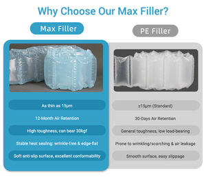 Rollo de Película de Amortiguación para Envíos, Relleno de Aire MAX, Ecológico, Personalizable, PA PE - Product Image 2