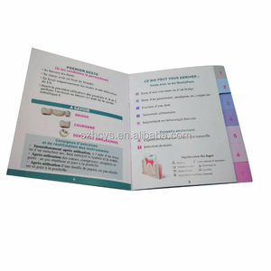 Custom Disposable Eco-Friendly Promotional Folded Flyer Instruction Manual Full Color Print Matte/Glossy Lamination Foil - Product Image 4