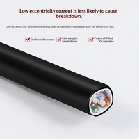Cable Ethernet Cat5e para Exteriores, Impermeable, 8 Núcleos, 23AWG, UTP, 305m, Cobre Libre de Oxígeno, Par Trenzado