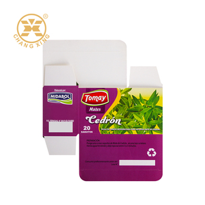 <span class=keywords><strong>Scatola</strong></span> di carta pieghevole personalizzata <span class=keywords><strong>per</strong></span> bustina di tè in polvere <span class=keywords><strong>scatola</strong></span> di imballaggio stampato scatole di colore pieno fabbrica - Product Image 3