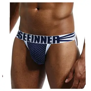 Sous-vêtements Sexy pour hommes, en coton, personnalisé, bretelles joker, vente en gros