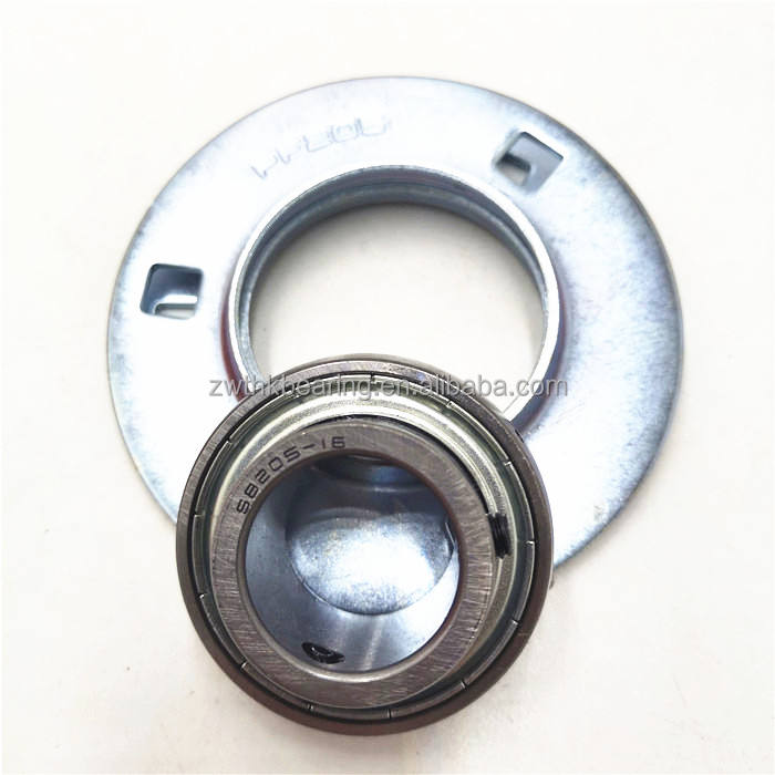 Unit&agrave; 3-flange Flange Montate In Acciaio Pressato Cuscinetto