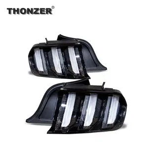 포드 머스탱 액세서리 용 Thonzer 포드 머스탱 2012-2022 용 Led 테일 라이트 Led 테일 램프