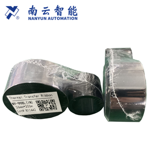 NY-998L ttr <span class=keywords><strong>Ribbon</strong></span> nhà sản xuất ban đầu dập Đen mã hóa lá 26 Mét cho NY-UMR870A truyền nhiệt overprinter tto máy in - Product Image 6