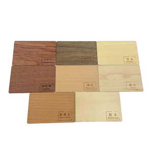 사용자 정의 하이 퀄리티 레이저 새겨진 프로그래밍 가능 대나무 나무 NFC 명함 호텔 나무 키 카드 - Product Image 4