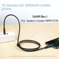 Kabel Data Usb 3.1 Gen2, kualitas tinggi pengisian daya Cepat 10Gbps, kabel Data Usb a ke Tipe C
