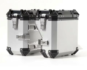 Maletas Laterales de Aluminio para Motocicleta <span class=keywords><strong>BMW</strong></span> R1200GS, Maletas con Recorte para Escape, Forro Acolchado de Lujo, Juego de Equipaje Rígido - Product Image 3