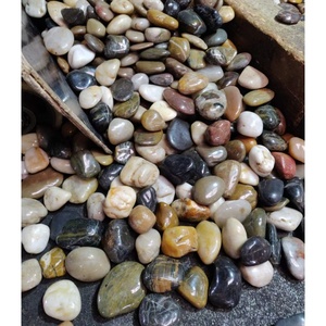 Ciottoli Rotondi in Pietra Naturale 2-3 CM, Colori Misti, Decorativi <span class=keywords><strong>per</strong></span> Interni/Esterni, Acquari, Patio, Giardino, <span class=keywords><strong>Vasi</strong></span>, Fontane - Product Image 4