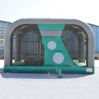 Plateforme de saut à chute libre gonflable géante populaire pour l'extérieur, en PVC durable, pour jeux sportifs et location événementielle