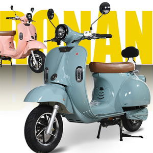Scooter électrique rétro, style vintage, moto électrique pour adultes 72V 1200W, 45-55 km/h, scooter électrique pour femmes - Product Image 1