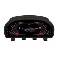 Écran LCD de tableau de bord de voiture de 12,3 pouces avec système Linux, compteur de vitesse, tableau de bord numérique, affichage du groupe d'instruments pour BMW X6 F16 2013-2019