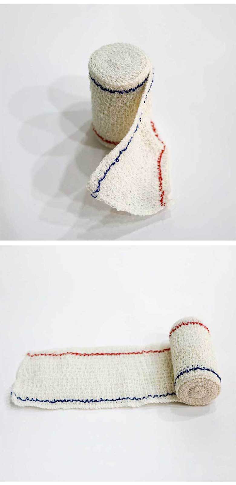 Adhesive stretch spandex elastic crepe bandage high compression elastic spandex wrinkle bandage