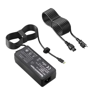 2024 핫 세일 노트북 충전기 65W USB 유형 C PD 20V 3.25A 범용 노트북 어댑터 충전기 레노버 씽크 패드 ADLX65YDC2A 용