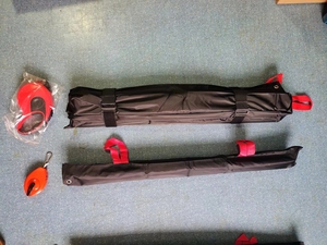 Dispositivo de parada de coche de 3 enlaces seguro y protector Barrera de seguridad vial para matar pinchazos de neumáticos para el tráfico - Product Image 3