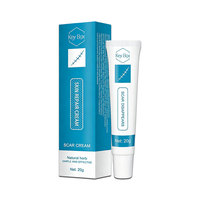 Crème cicatrisante en tube avec emballage extérieur, paquet de 20g pour l'hydratation quotidienne de la peau et un rangement facile à la maison et en déplacement