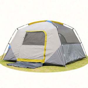 Expédition rapide, tente de camping et de pêche en plein air, tente dôme pop-up ultra légère, durable, en tissu, pour 3-4 personnes - Product Image 2