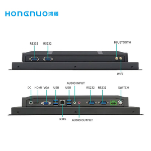 Tùy chỉnh công nghiệp LCD hiển thị IP65 không thấm nước 10.1 12 15 17 <span class=keywords><strong>19</strong></span> 21.5 23.8 inch HMI IPC màn hình cảm ứng Panel PC Màn hình công nghiệp - Product Image 3