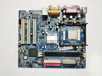 Carte mère ATX Intel Socket 478 KH-845GV + CPU, double canal DDR2 RAM, interface SATA, carte graphique non intégrée, neuve, sans disque, HL