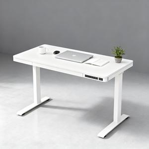 Mesa Eléctrica de Altura Ajustable con Control Manual Integrado, <span class=keywords><strong>Escritorio</strong></span> Eléctrico de Pie con Doble Motor y Cajón - Product Image 1