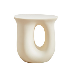 Nordic Cream-style Living Room PE Coffee <strong>Table</strong> <strong>Small</strong> Apartment <strong>Sofa</strong> Side <strong>Table</strong> Creative U-shaped Storage Corner <strong>Table</strong> - Product Image 5