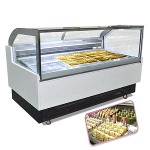 8 /12/ 16 /18 /20 plateaux Commerciale Gelatot vitrine/Italien crème glacée affichage congélateur - Product Image 2